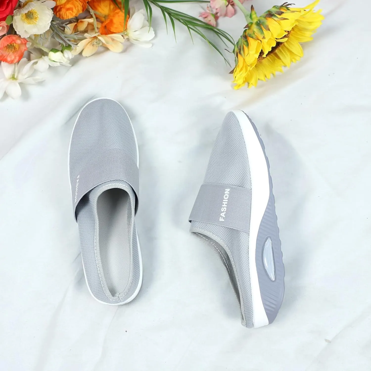 Women's Slip-On Orthopedic Arch Support Backless Tennis Shoes Men Casual Ladies Casual Shoes Shoes Sneakers Tennis Shoe Loafers Casual Slip On