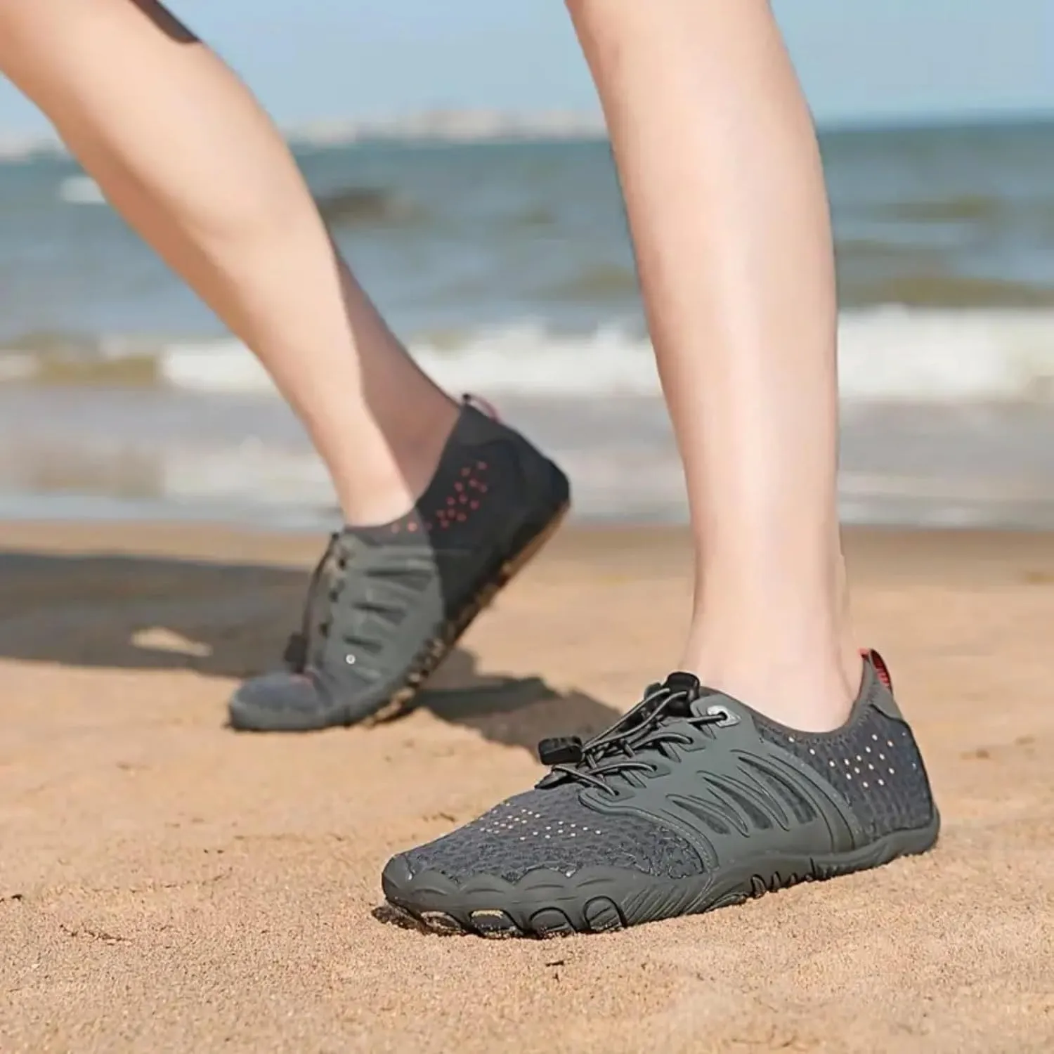 Womens Slip On Shoes Work Non Slip Sneakers Walking Shoes Women's Breathable Mesh Casual Sneaker