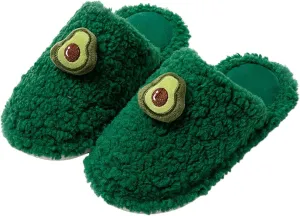 Womens Slippers Fashion Winter Warm Bedroom Shoes Soft Warm Slip On House Slippers Cozy Memory Foam Slippers