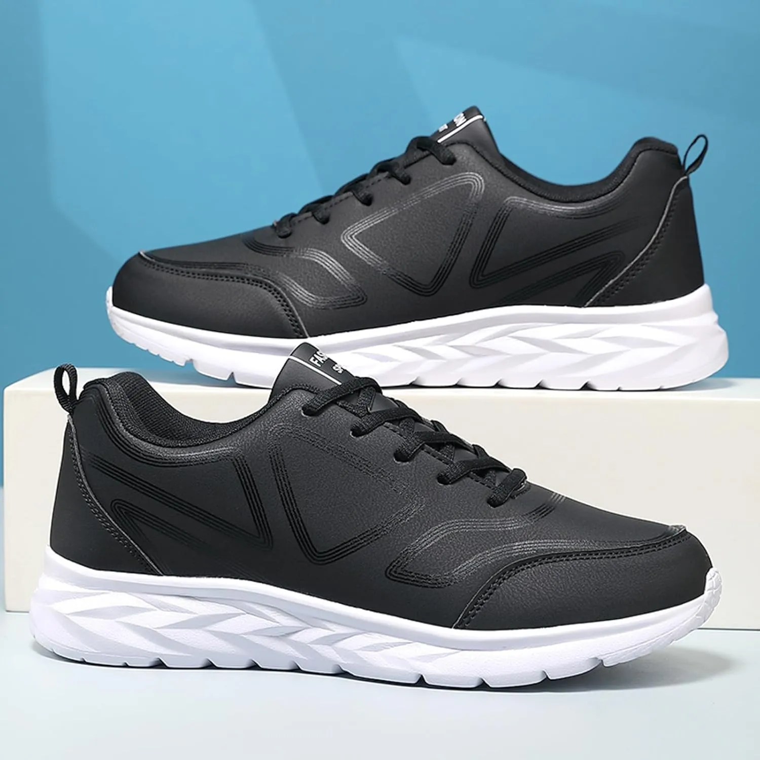 Workout Athletic Sport Shoes for Men Comfortable Breathable Lightweight Tennis Shoe Wide Walking Shoes for Men
