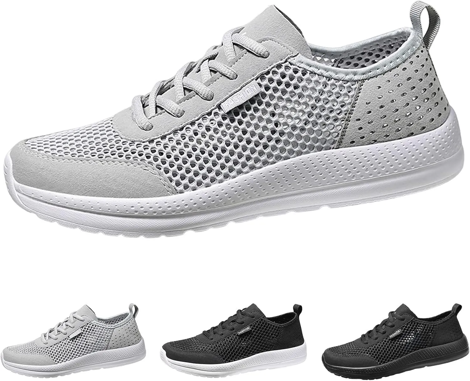 Workout Athletic Sport Shoes for Men Portable Non Slip Fitness Workout Shoe Lightweight Diabetic Shoes for Men