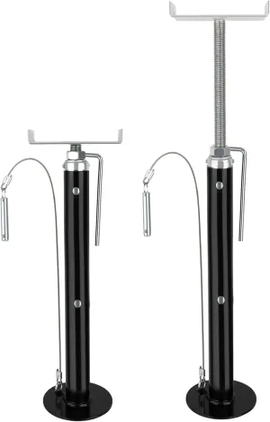 X-Haibei 2 Pack RV Slide Out Support Trailer Stabilizer Jacks Adjusts 20" to 47" Supports Up to 5,000 lbs. Heavy Duty Steel Quick Lift Support Jacks for Comper Motor Home