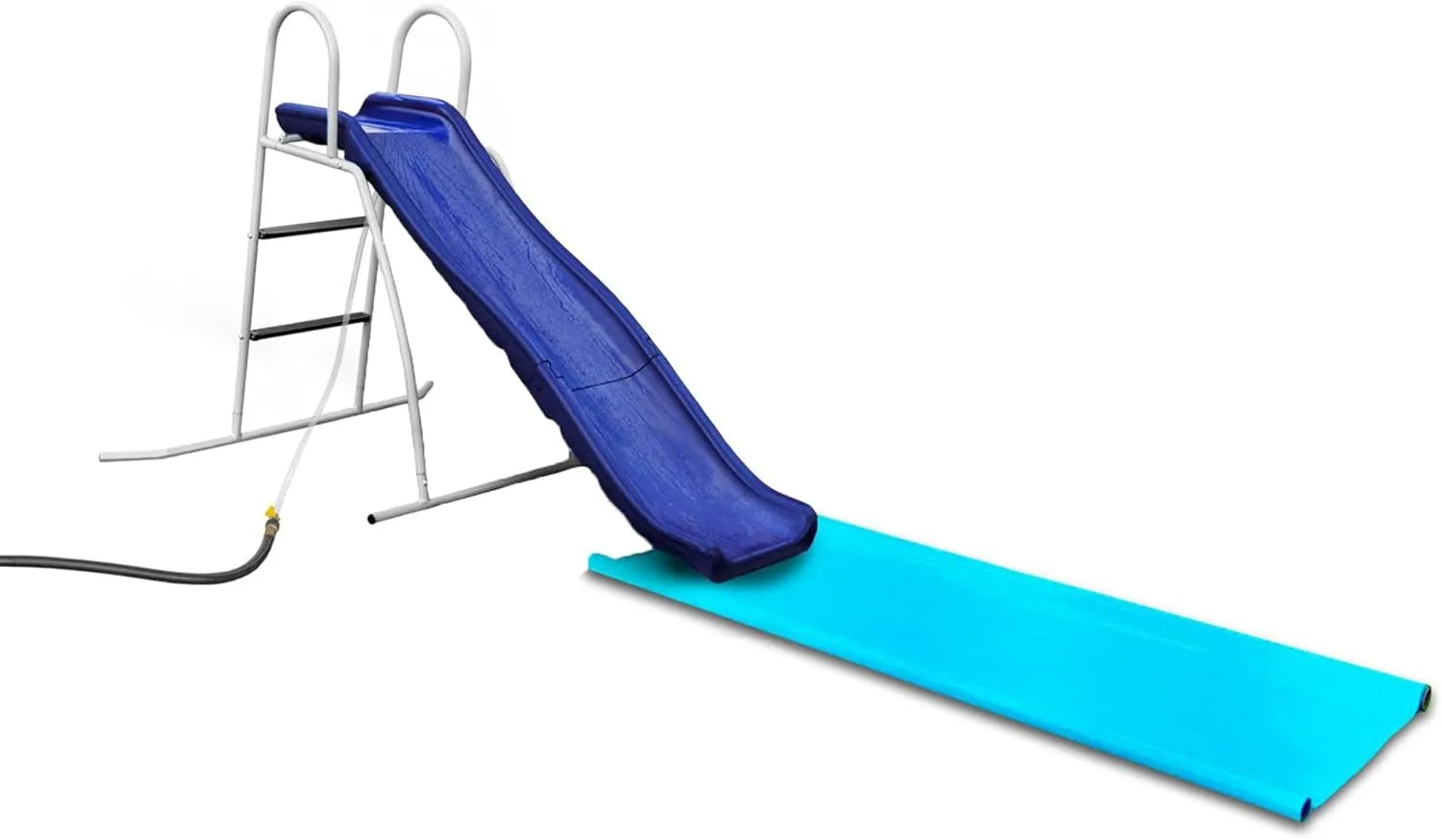 XDP Recreation Water Wave Slide Plus for Kids Ages 3-8, 6 Foot - Freestanding Outdoor Waterslide w/Built-in Adjustable Sprinkler & Ground Tarp, Wet or Dry Summer Backyard Fun