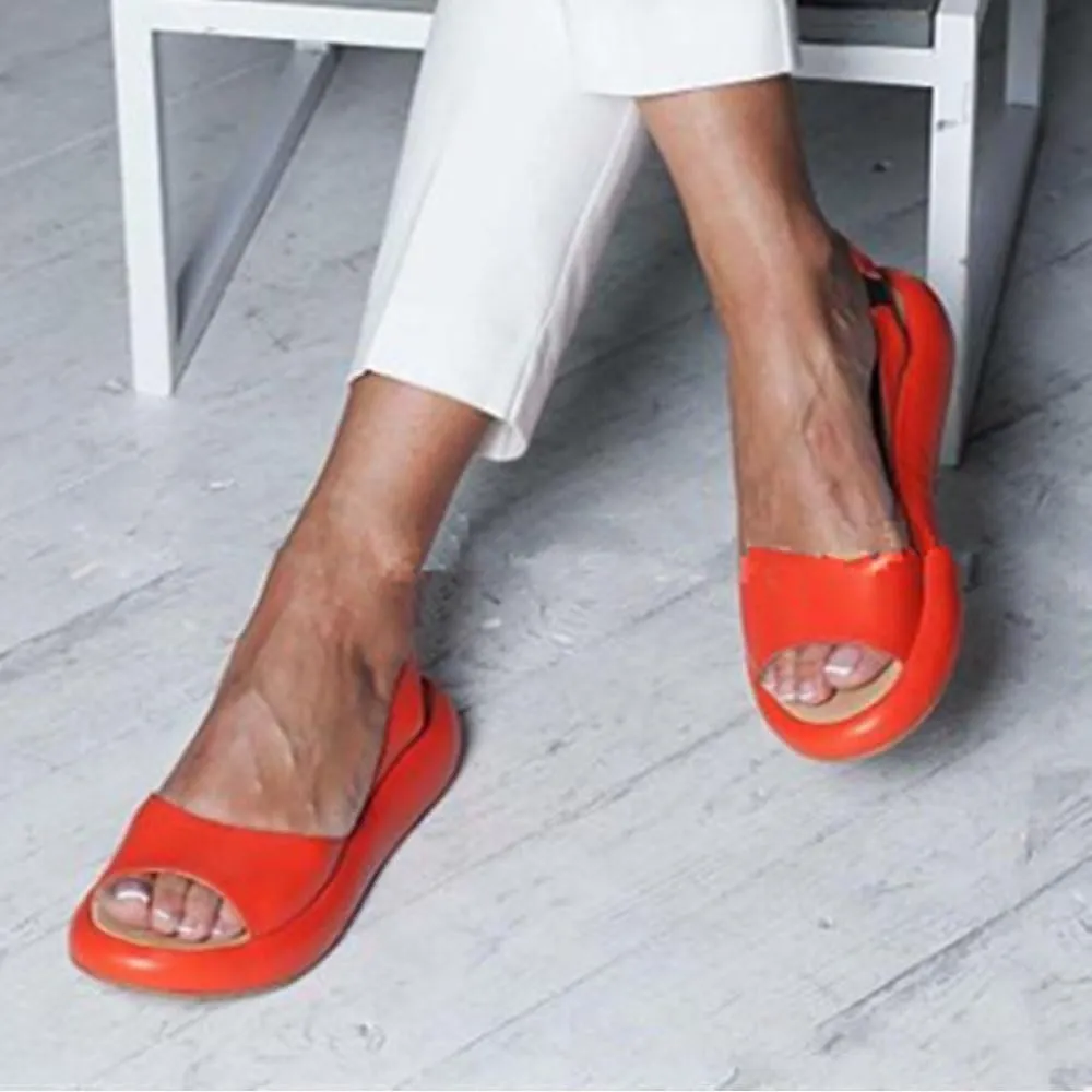 Yifare Sandals, Women's Ultra-Comfy Casual Flat Orthotic Sandal, Orthotic Insole, Suitable for All Foot Shapes